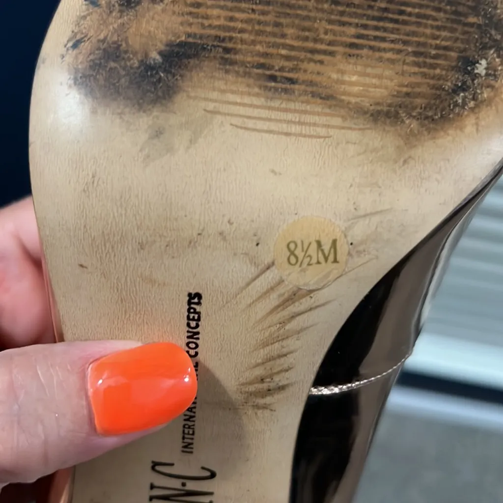 INC International Concepts Rose Gold Heels Size 8.5 - Image 12