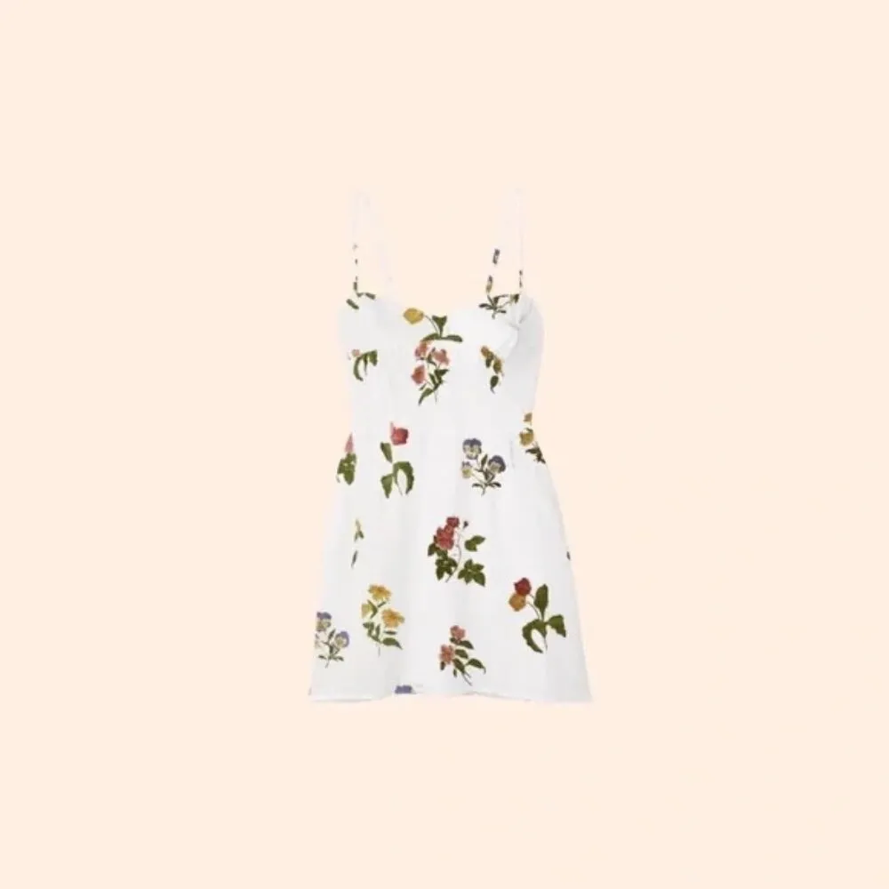 1HR SALE ⚡Reformation Martin Linen Dress (Botanical) - Image 2