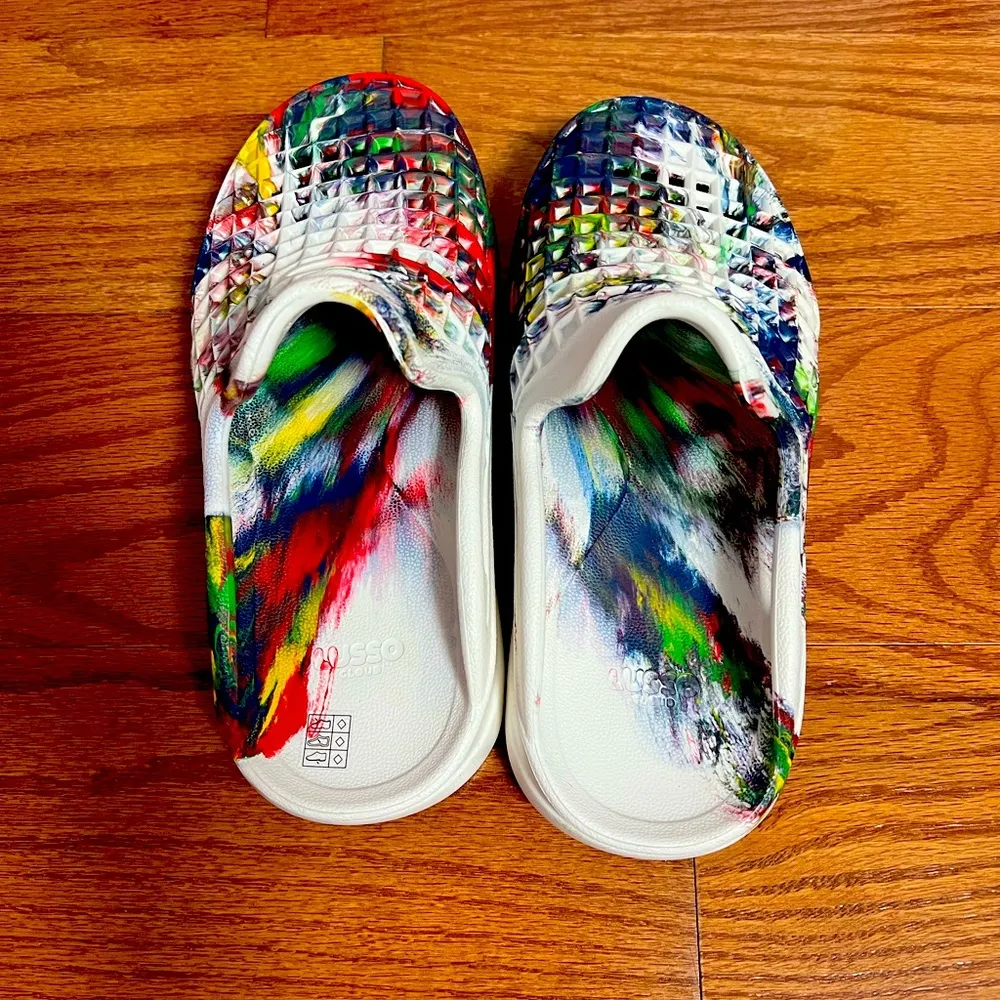 NWT Lusso Cloud slides, multi color, size 7, W - Image 6