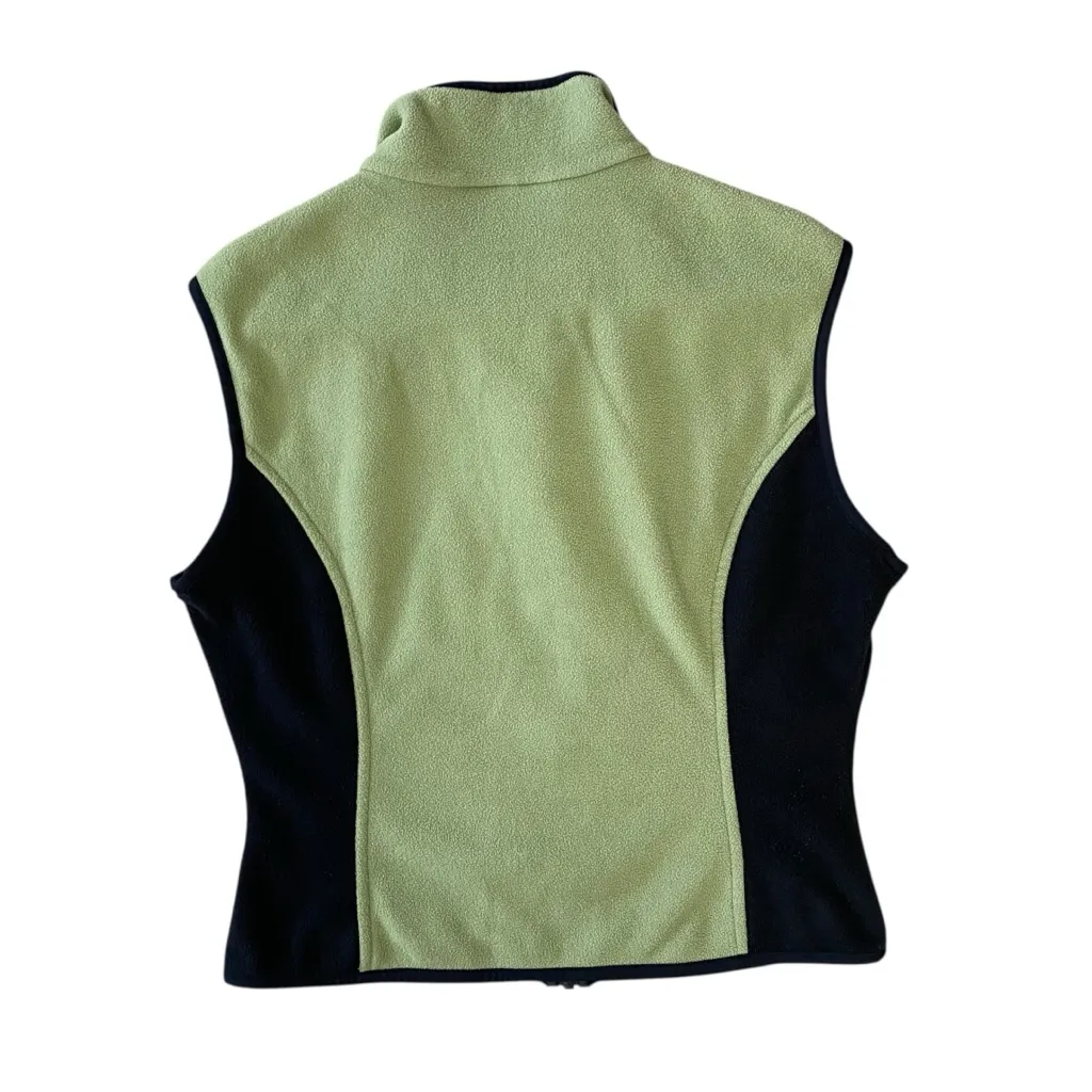 VINTAGE OBERMEYER Fleece Zip Up Vest - Image 4