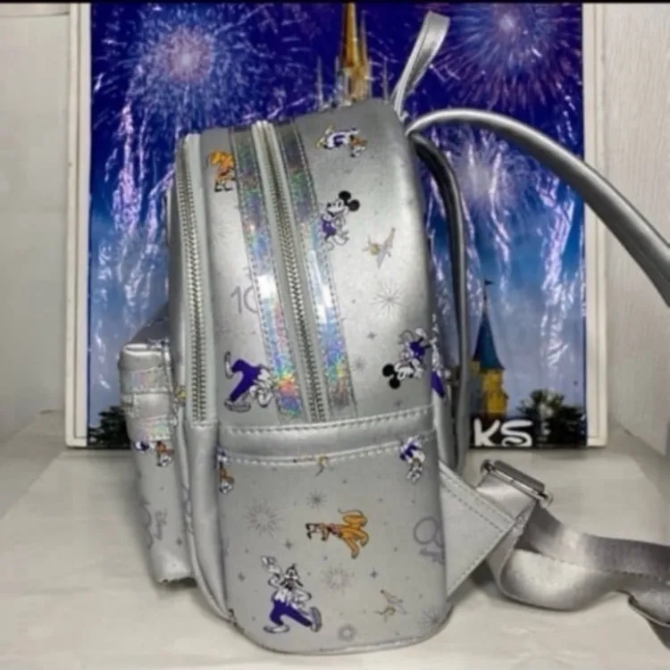 Disney parks 100th anniversary Mickey and friends AOP Loungefly mini backpack - Image 2