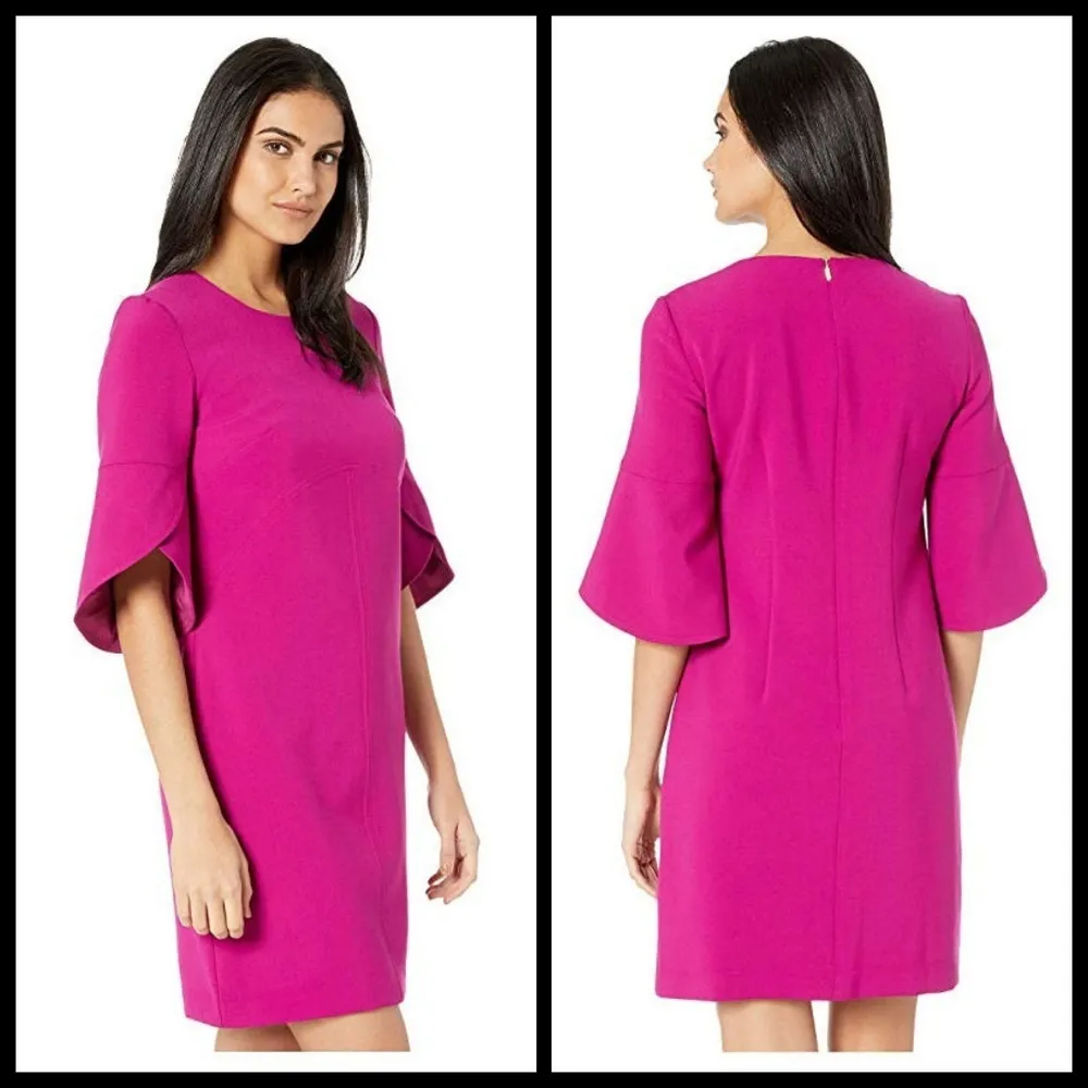 💕TRINA TURK💕 Birdland Bell Sleeve Shift Dress - Image 6