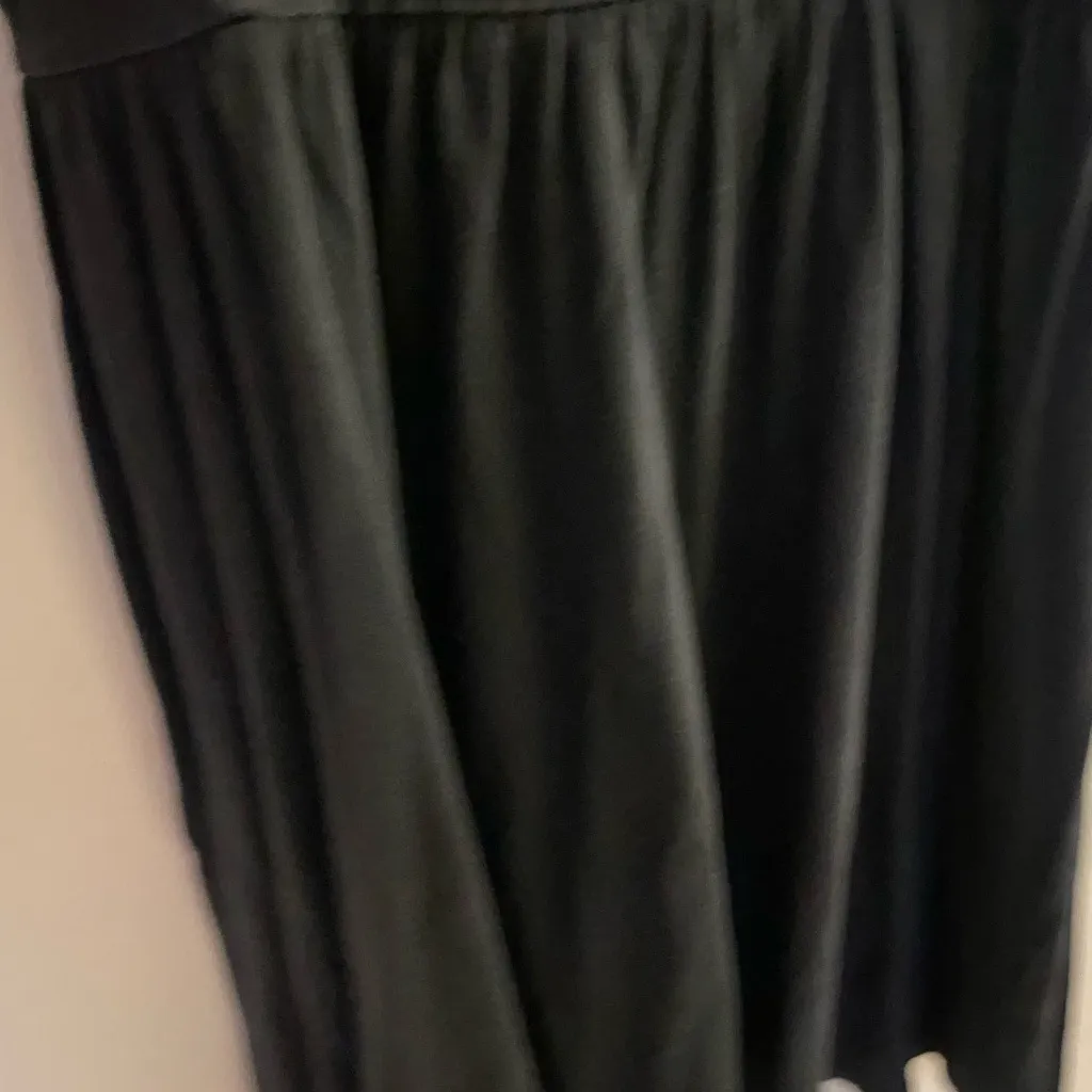 Forever 21 Womens Juniors Black Mini Tank Dress M Medium Bust 36” Lace Sides - Image 4