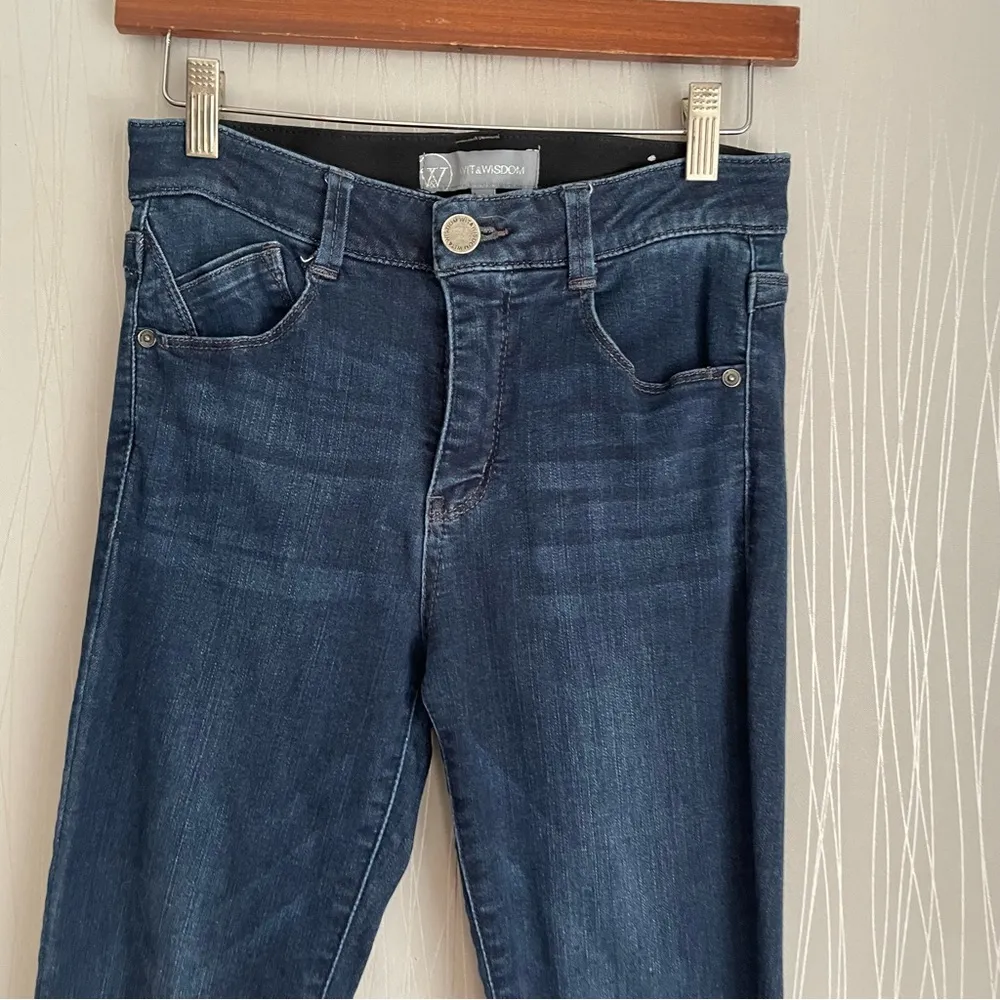 Wit & wisdom ab solution ankle slimmer jeans Blue Size 2 - Image 2