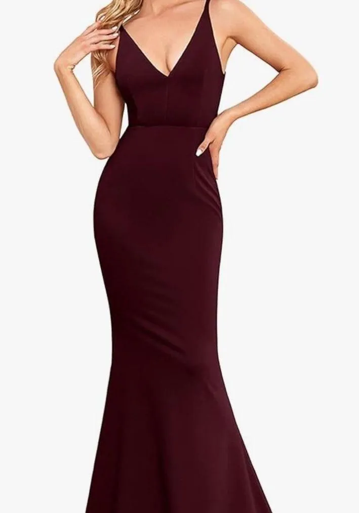 Bupt Women's V neck Dress - Image 6