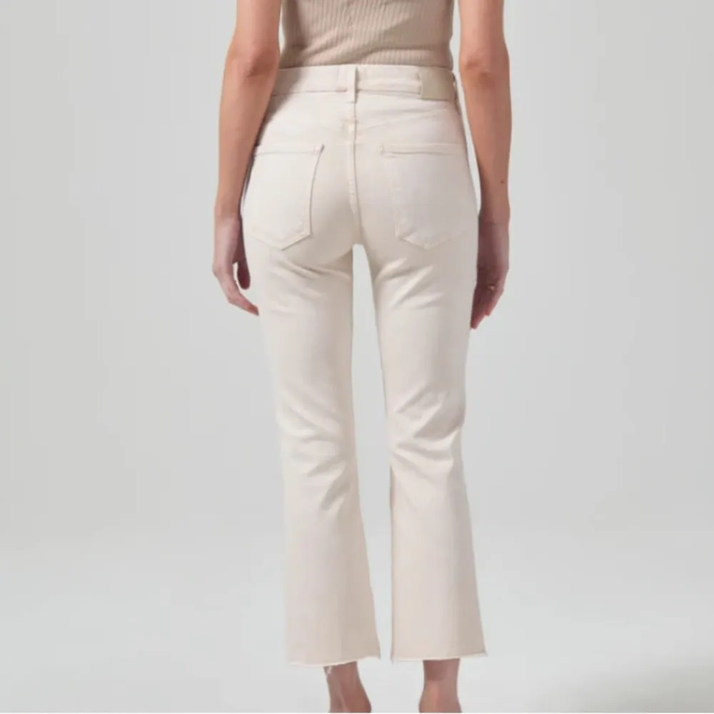 Citizens of Humanity Isola Cropped Boot Almondette Cream Jeans size 28 - Image 2