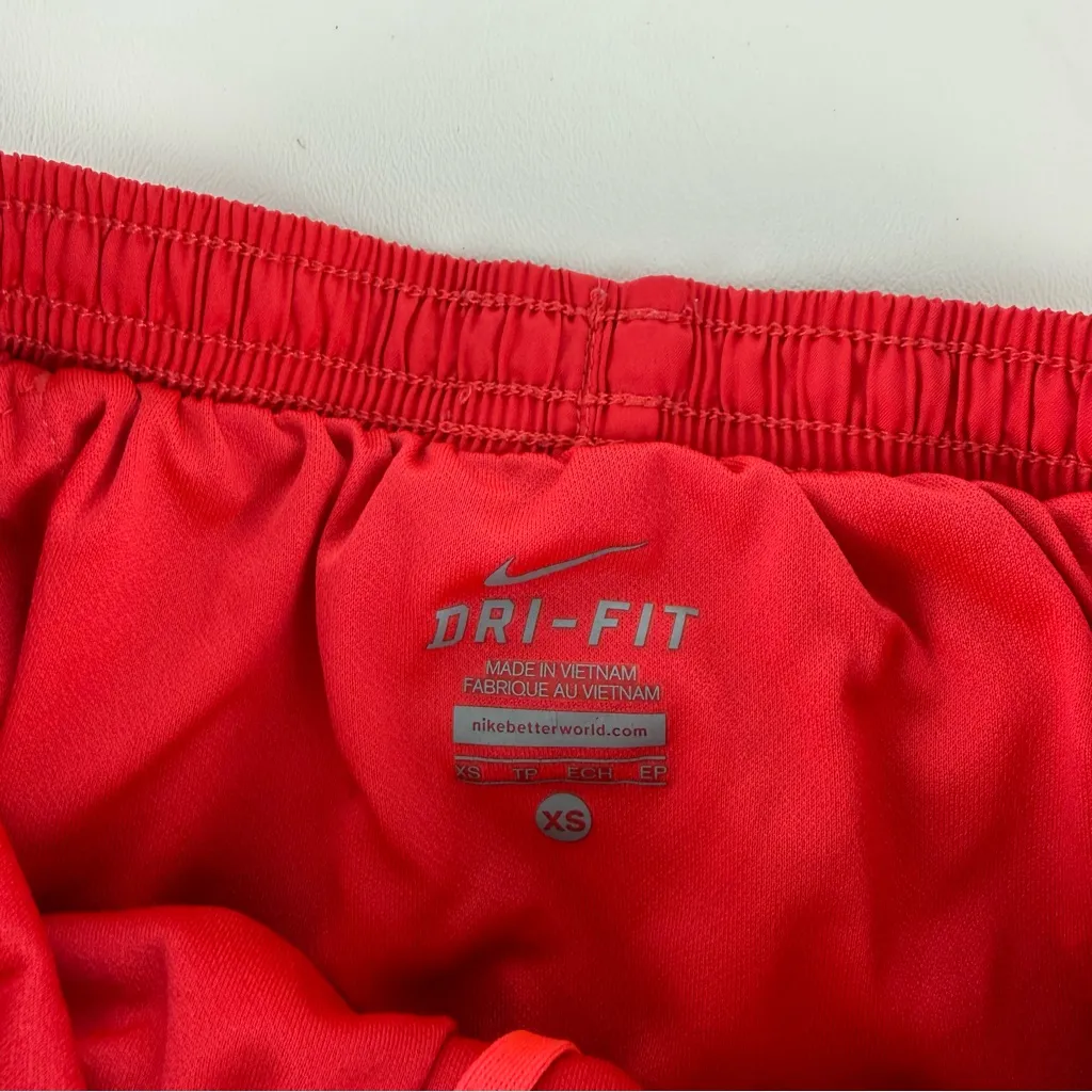 Nike Women's Vibrant Pink Athletic Shorts - Image 2