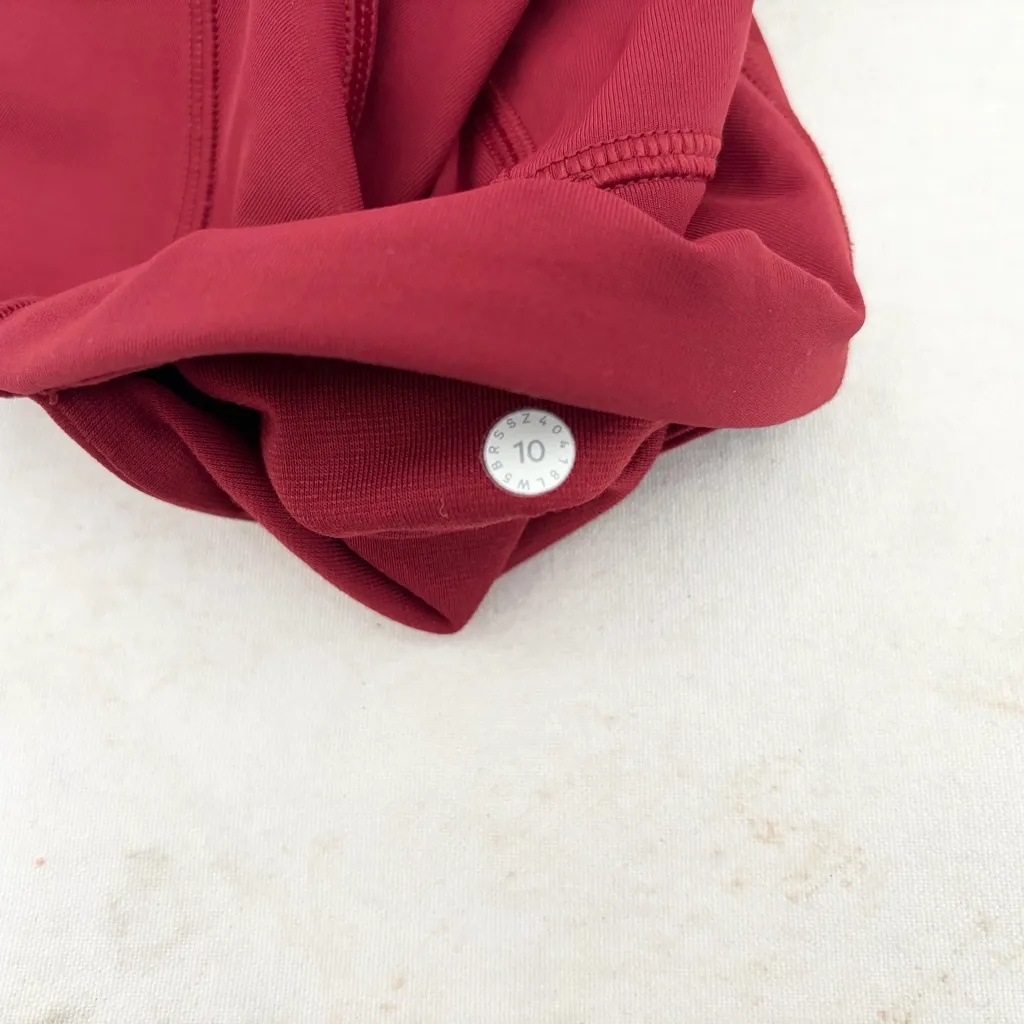 Lululemon Train Times 7/8 Pant 25", Dark Sport Red - Image 4