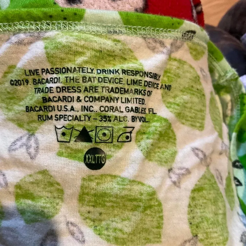 Bacardi lime‎ tank top Green Size undefined - Image 4