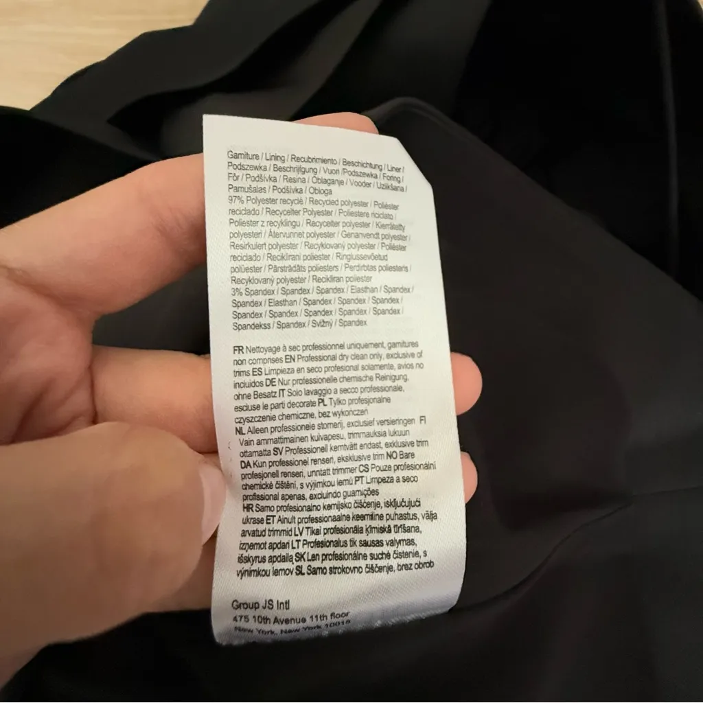 Amur 4 Legacy Rosette Strapless Mini Dress Black - Image 11