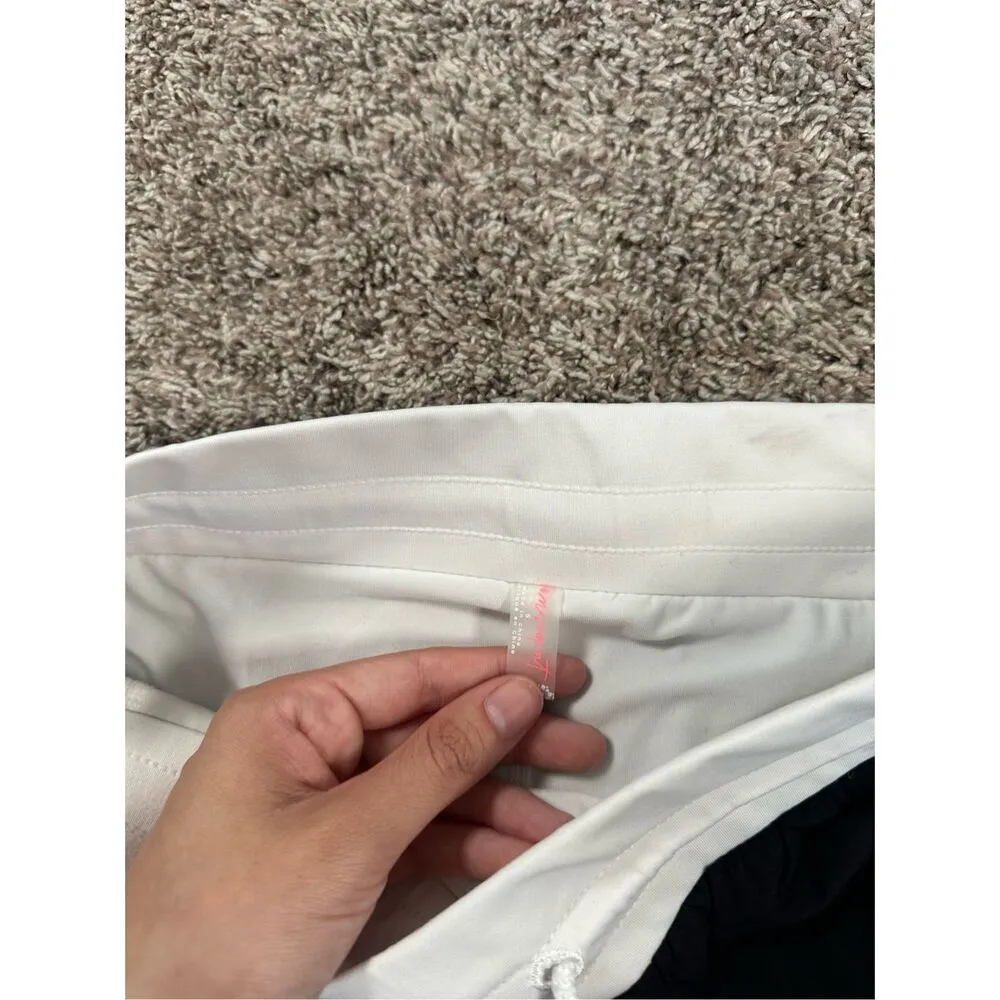 free people movement Day Dream 2-In-1 Shorts flowy athletic shorts black/white S - Image 8