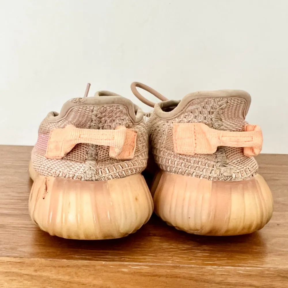 Adidas Yeezy Boost 350 V2 Clay Sneakers Shoes Low Top Orange Women's Size US 6 - Image 7