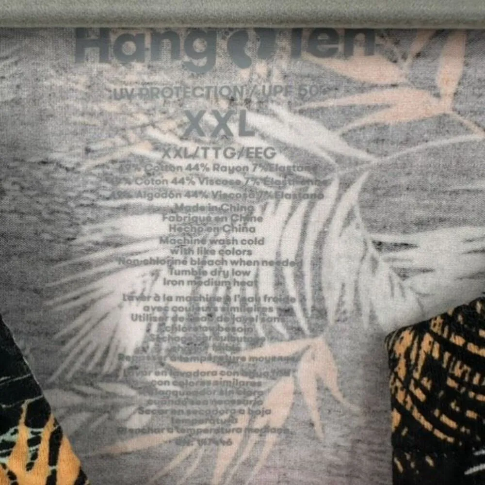 NWOT Hang Ten Women's Seahorse in Black Hang Ten Ladies‎ UPF 50+ Dress Size XXL - Image 8