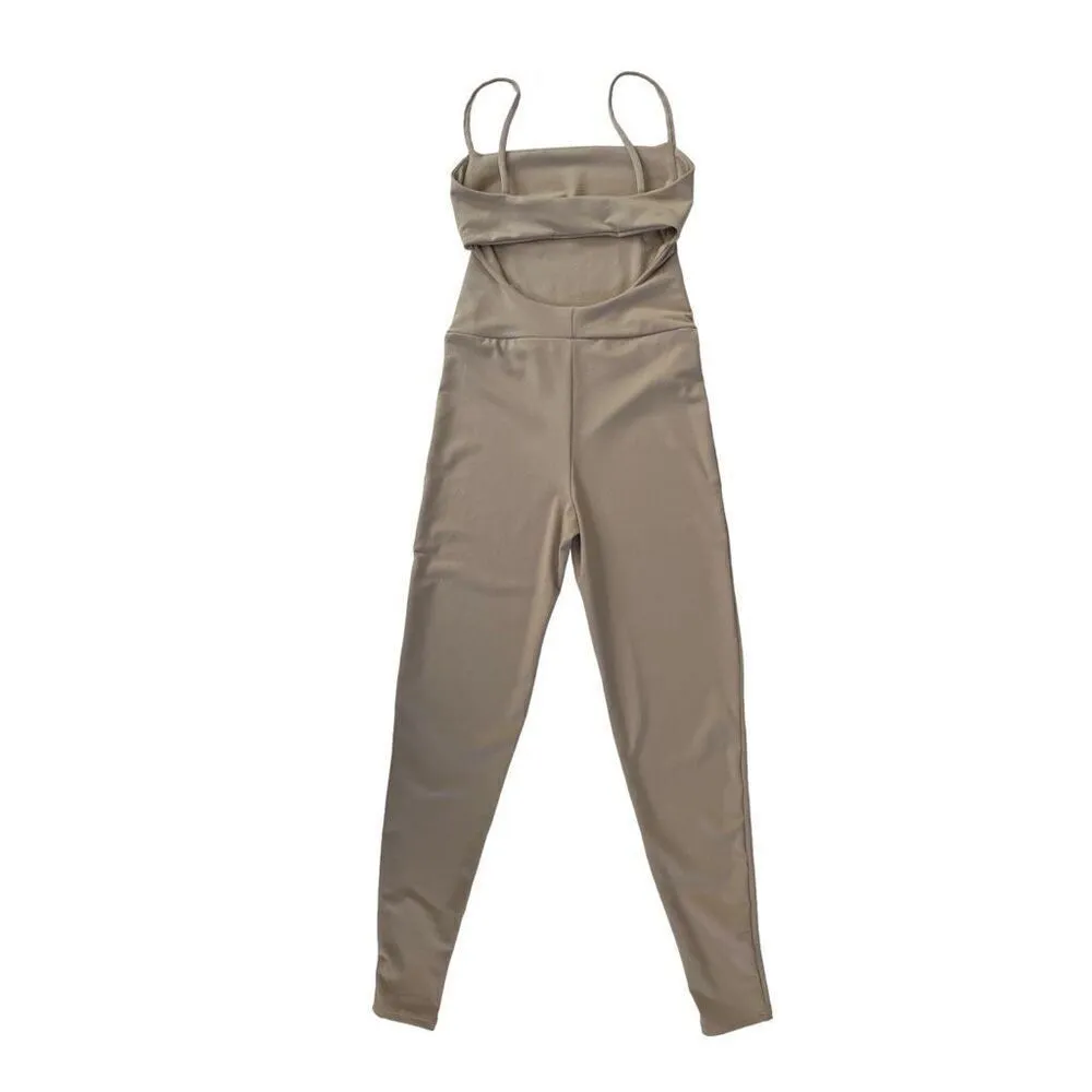 Live The Process‎ Senti Jumpsuit in Sand Dune Tan - Image 4