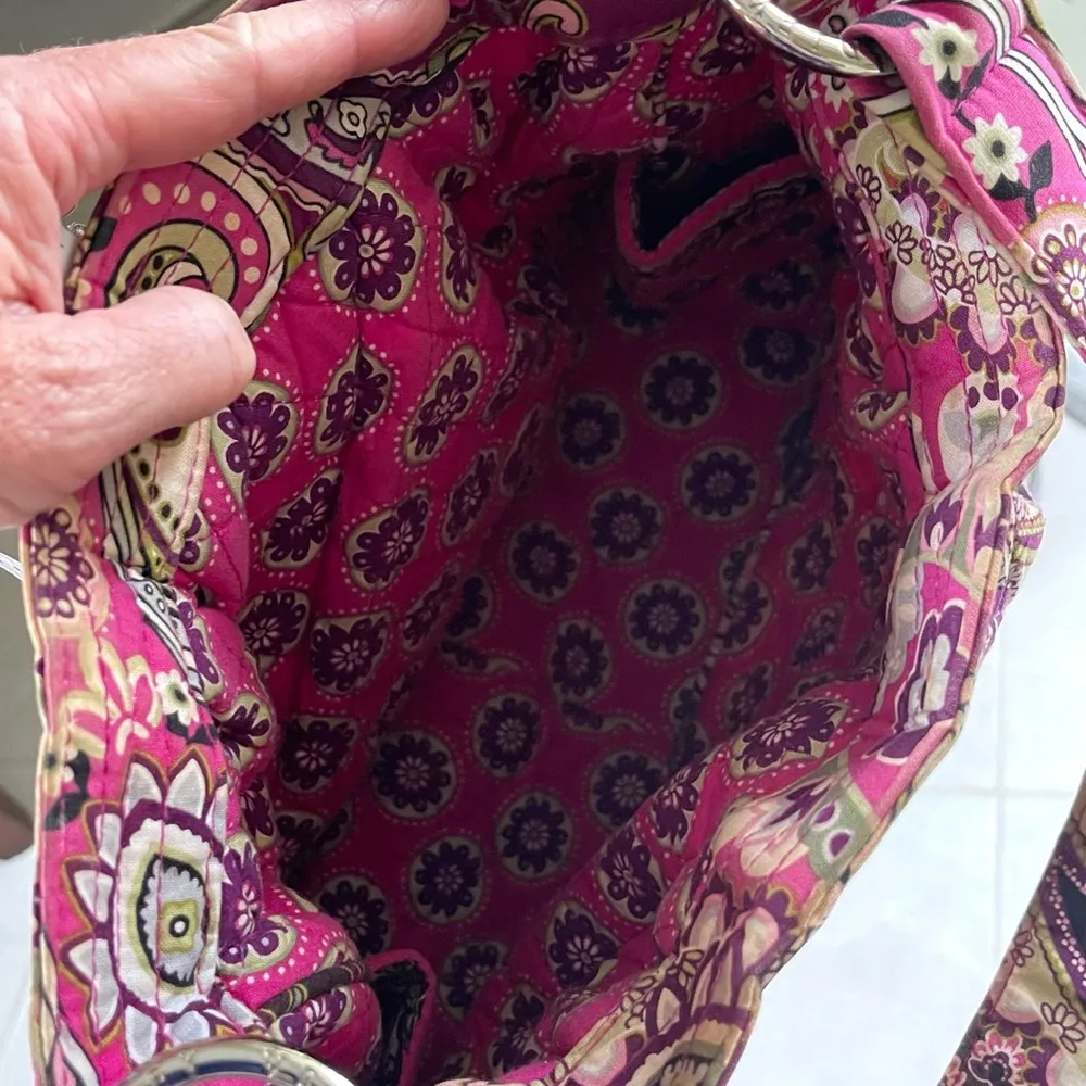 Vera Bradley Pink Paisley shoulder bag - Image 3
