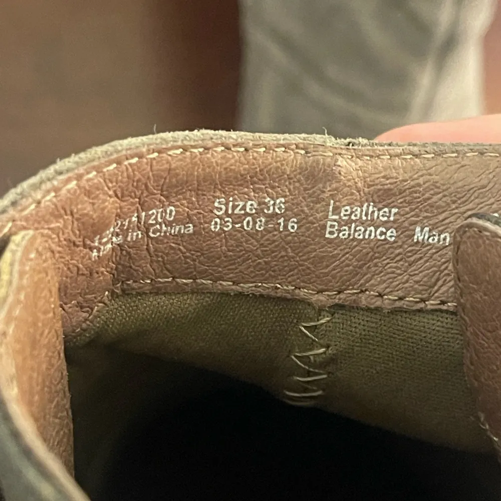 Women's Dansko Shirley Ankle Booties Wedge with Buckle 36 Taupe Suede & Leather - Image 11