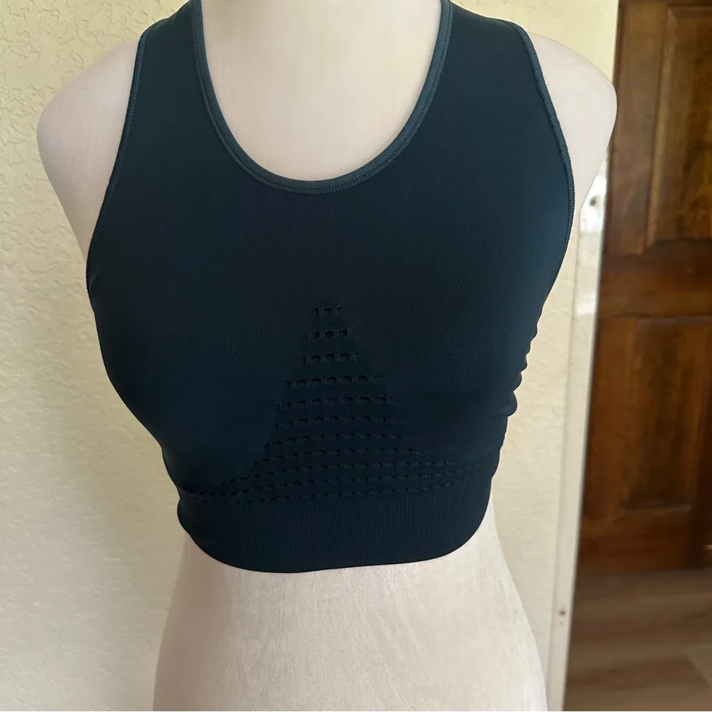 Sweaty Betty Small Stamina Sports Bra in Teal Blue 4920 - Image 7