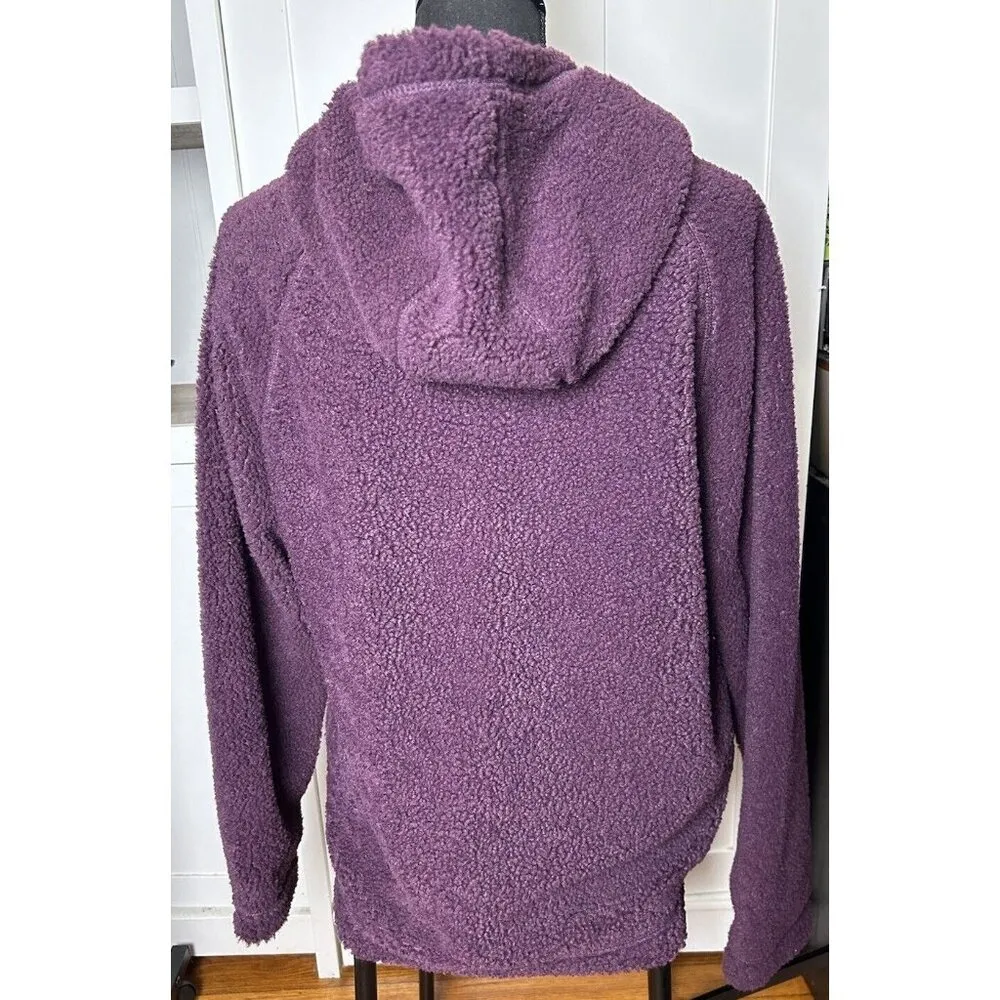 The North‎ Face Women’s Ridge Fleece Heavyweight Full Zip Sweater Jacket Wine M - Image 5