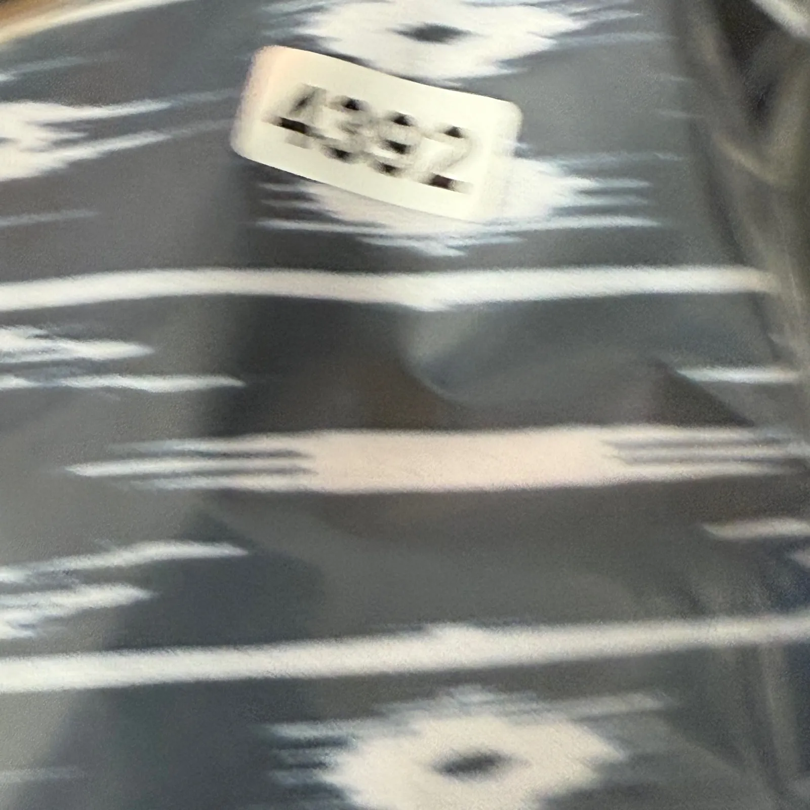 Athleta Black White Ikat‎ Print Dress Strapless Swim Cover Up Size 4 - Image 12