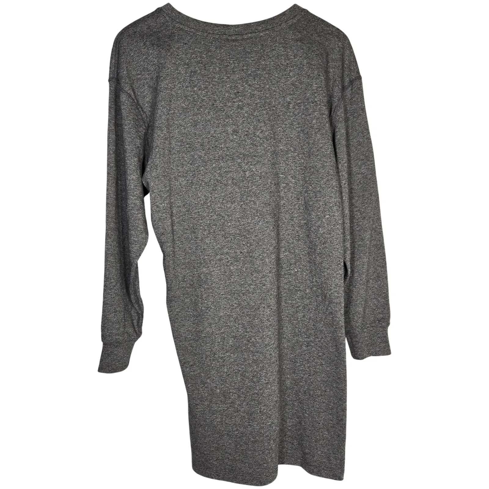 Cabi‎ 3650 Put on Sweatshirt Gray Long Sleeve Knit Dress Mini Casual S - Image 2