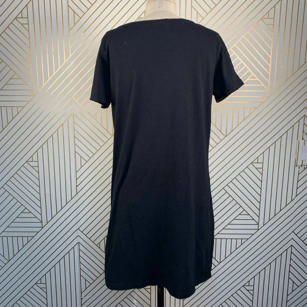 n:Philanthrophy Carlita T-Shirt Dress in‎ Black - Image 11