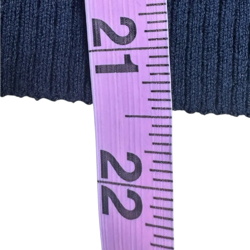 FAHERTY NWT Navy Retro Stripe Sweater Size S - Image 6