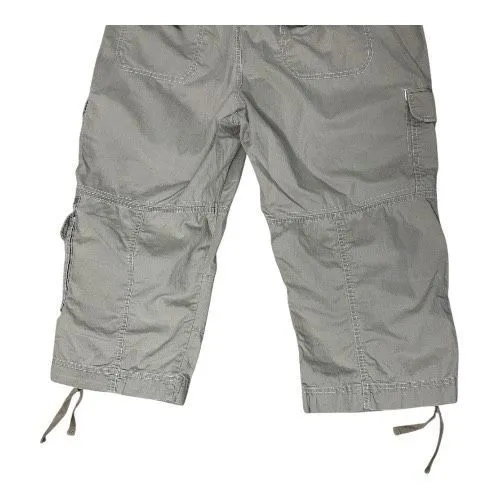 Eddie Bauer Women Light Brown Cargo Pants Size 16 Hiking Athletic Shorts Cotton - Image 7