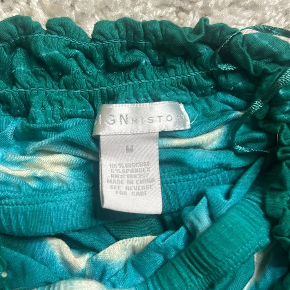 Design history tie dye strapless romper - Image 2