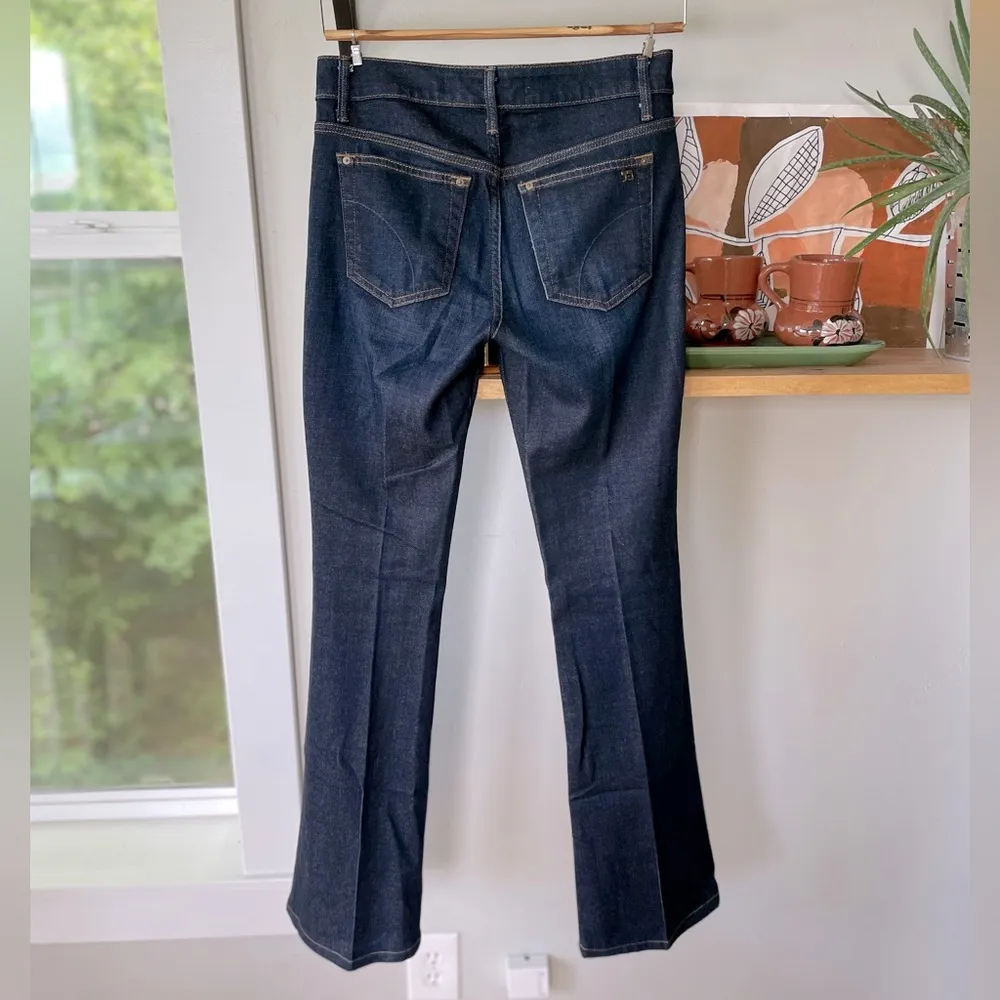 Joe’s Jeans The Visionnaire Skinny Bootcut Dark Blue Rinse Jeans Size 25 - Image 2