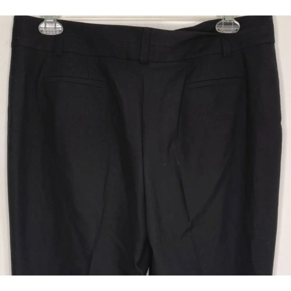 Vintage 80s Talbots Stretch Dress Pants Black Size 16 - Image 5