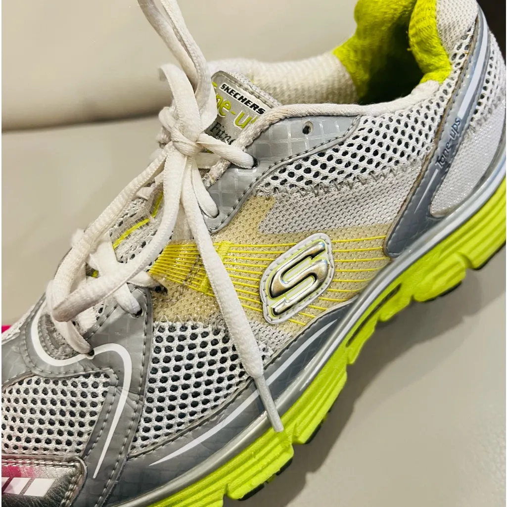 SKECHERS TONE UPS RESALYTE FITNESS ATHLETIC SHOES - Image 8