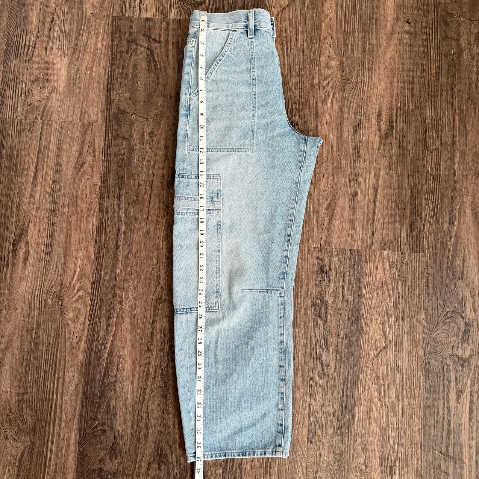 Citizens of Humanity Marcelle Cargo Jeans in Cloud Nine Light Wash Size 25 - Image 13