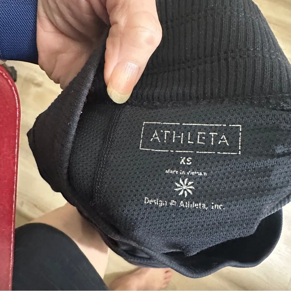 Athleta Black‎ Any Sport Pleated Skort Skirt 905866 Size XS - Image 8