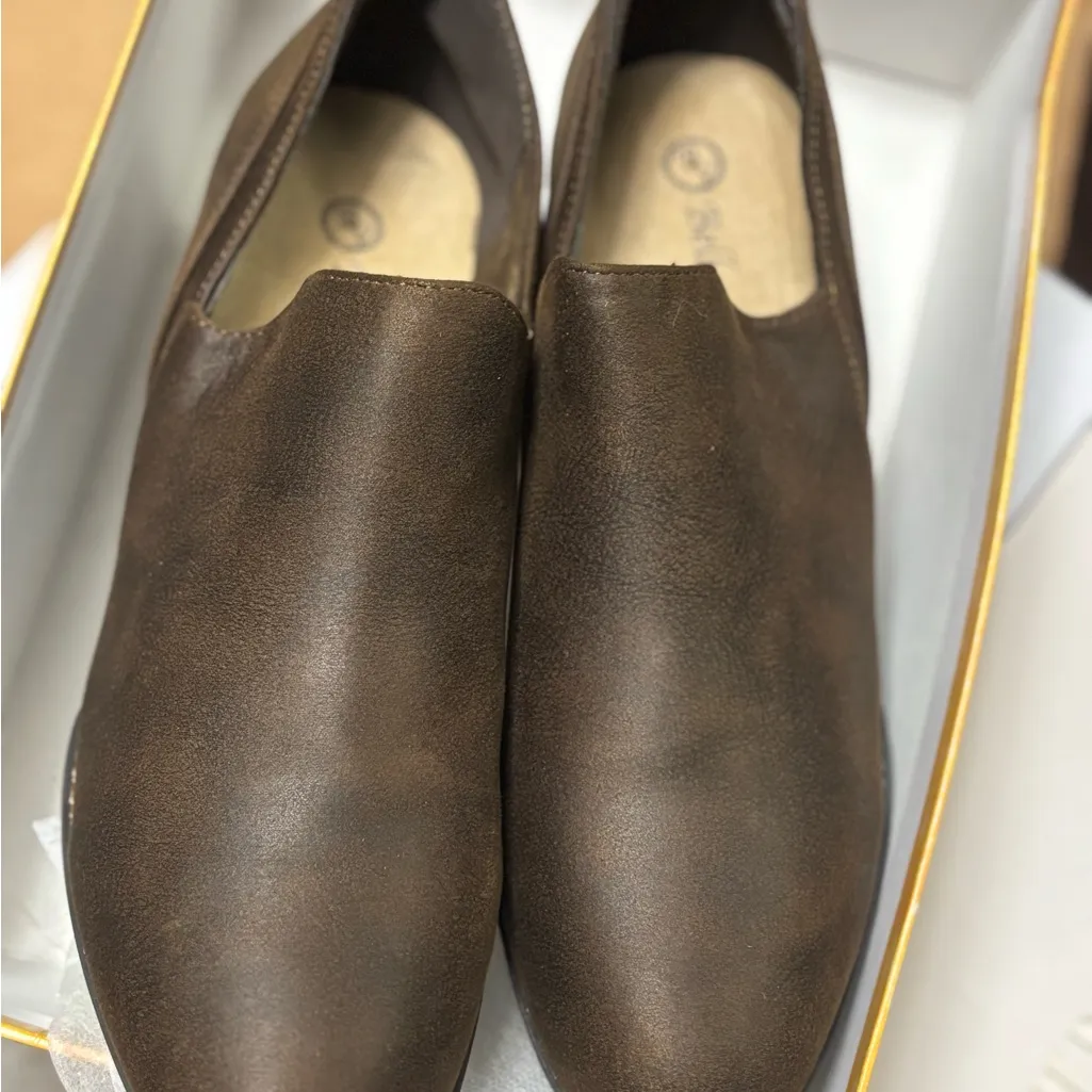 Bella Vita Womens Nakia Faux Leather Slip On Booties New #3 - Image 3