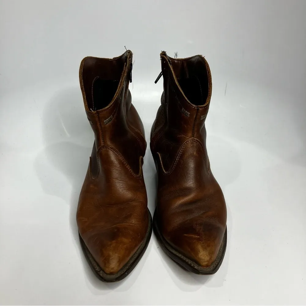 Laredo‎ ankle leather cowboy boots size 6 - Image 2