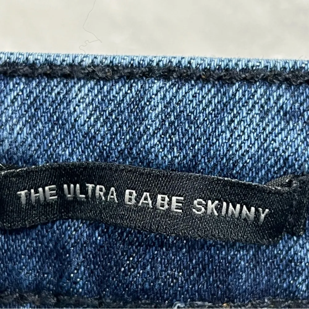 Kendall & Kylie 7/28 the ultra babe skinny Blue denim Jeans - Image 3