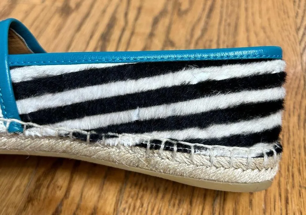 GUCCI | Lilibeth Pony-Style Calfskin Espadrille Shoes Size 37.5 - Image 15