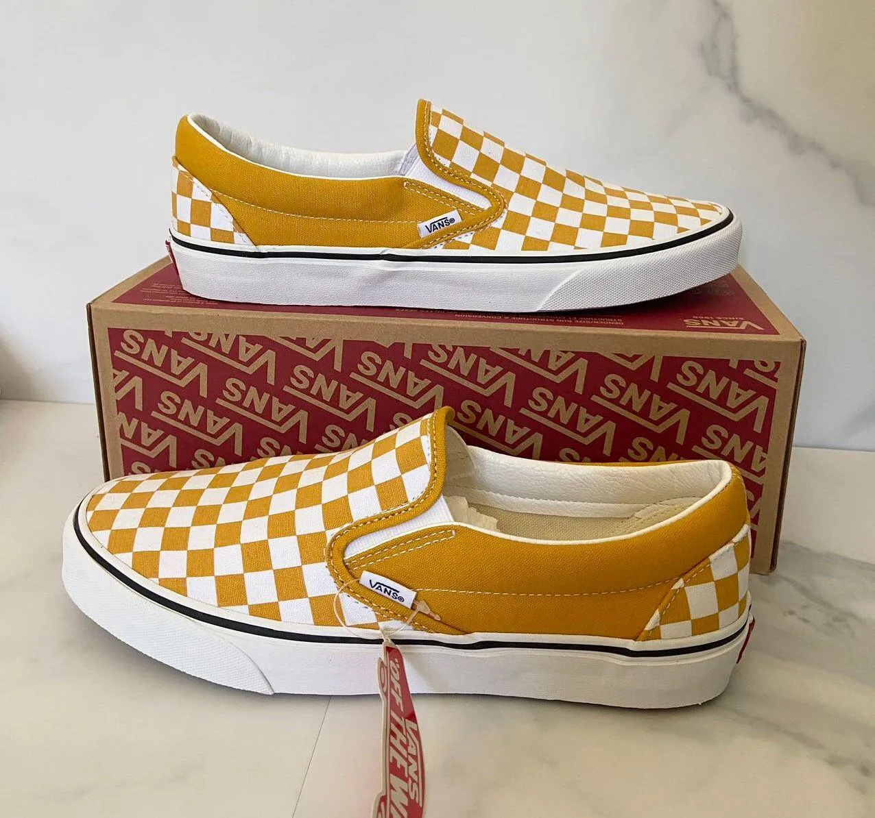 Classic Slip-On Checkerboard Shoe  Women 11.5 US - Image 3