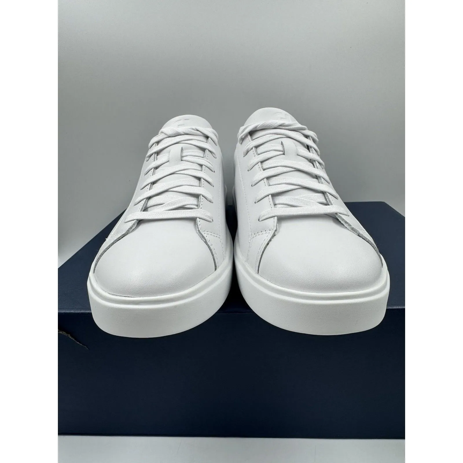 Cole Haan Leather Women Grand Crosscourt Daily Sneaker White/Argento W26651 10 - Image 2