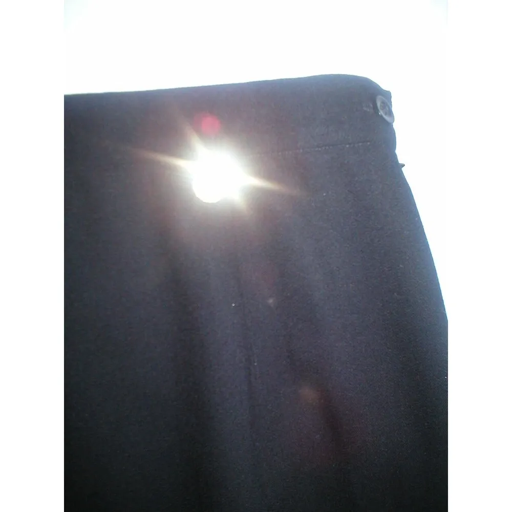 Designer New Versace Collection Pencil Skirt Womens Black 26 X 24.5 Authentic - Image 7