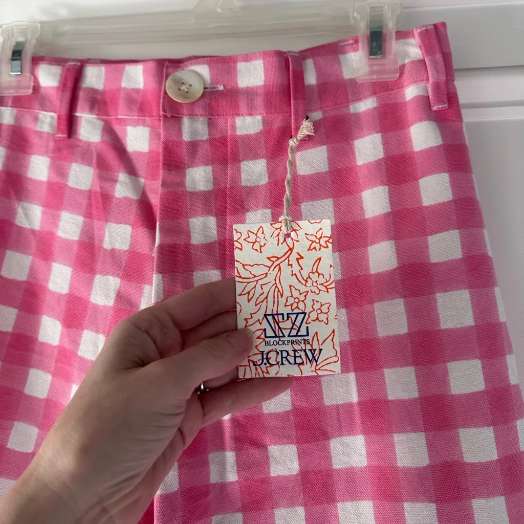 NWT SZ block prints x J.Crew pants - Image 6