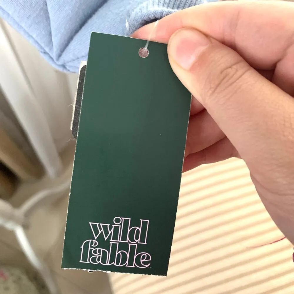 Wild Fable Quilted Button Front Jacket in Blue - Image 11