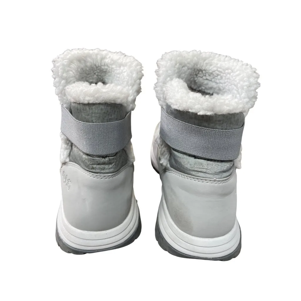 Ryka Aubonne Gore Womens gray Quilted Winter Boots Size 7.5W SKU 9029 - Image 7