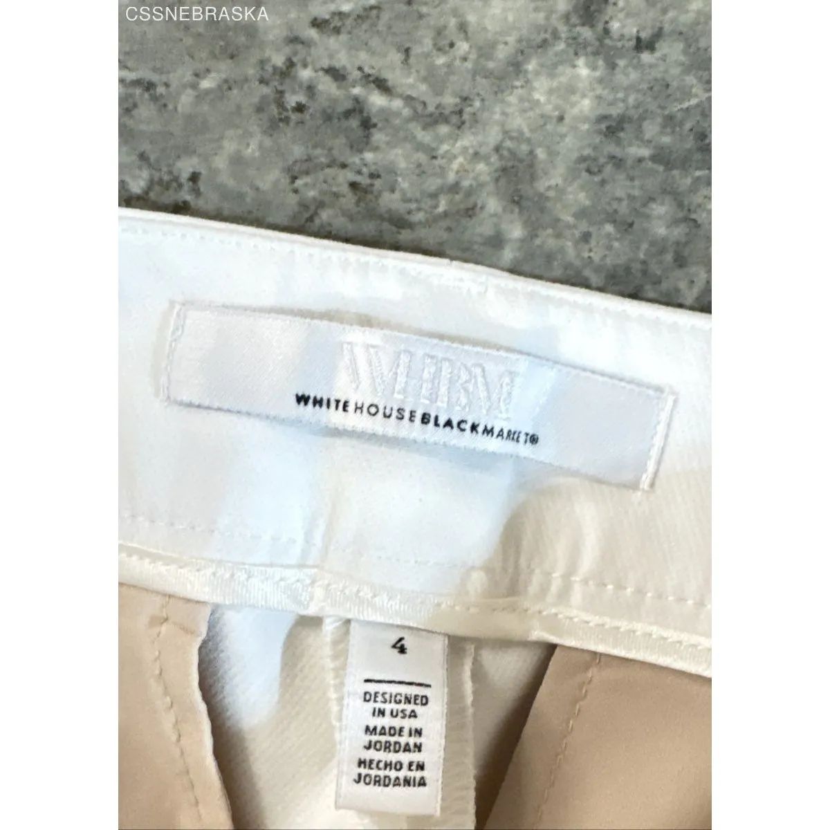 White House Black Market White Elle Slim Ankle Pants. - Size 4 - Image 6