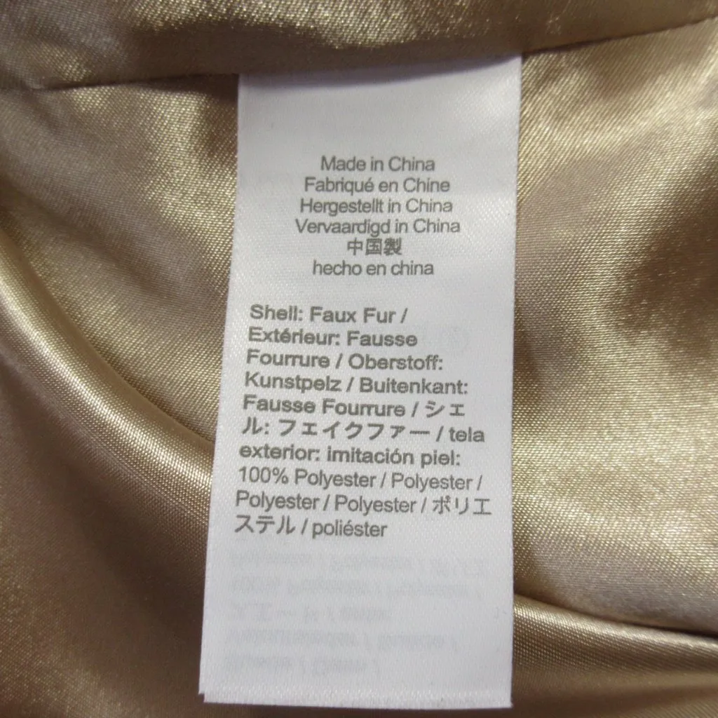 NWT J.Crew Collection Topcoat in Polar Bear Soft White Shaggy Faux Fur Coat XL - Image 6