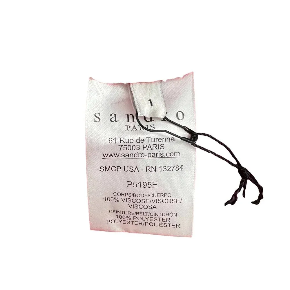 Sandro Red‎ and Pink Striped Knit Drawstring Shorts Size 1 / US Small - Image 10