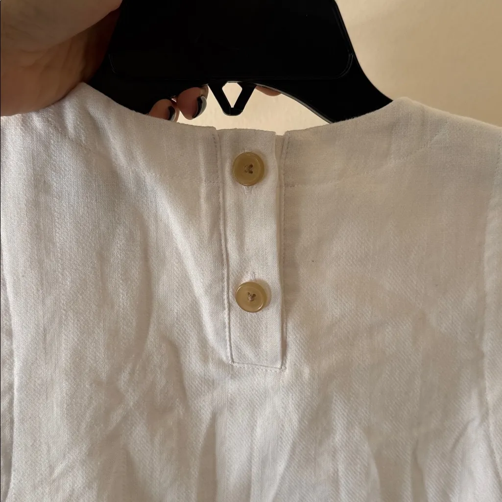 RAG & BONE Rosalind A-line Cotton-Linen Minidress, Size Small, $298 - Image 9