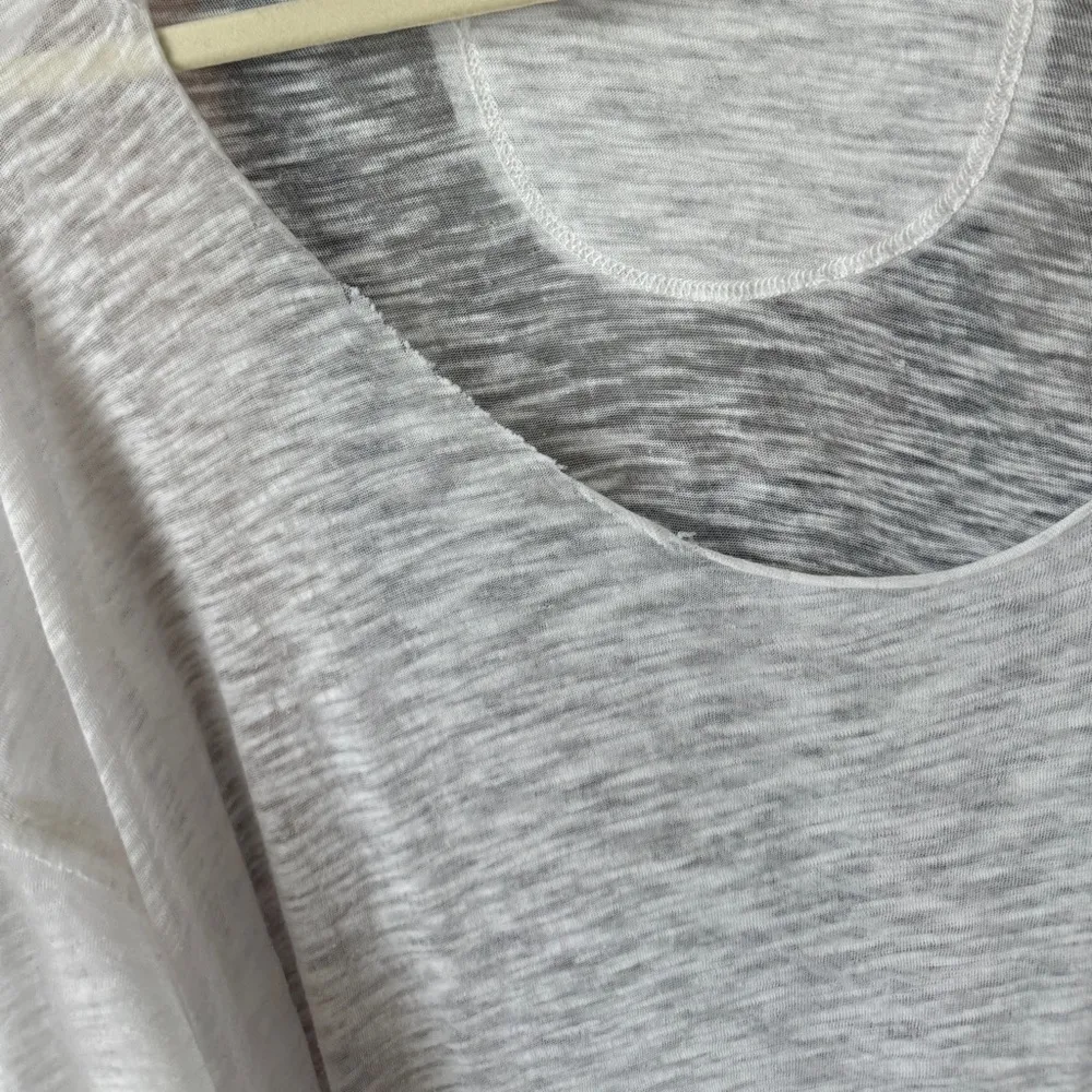 Free People tee oversized Care All I Need we the free scoop short sleeve pocket - Image 6