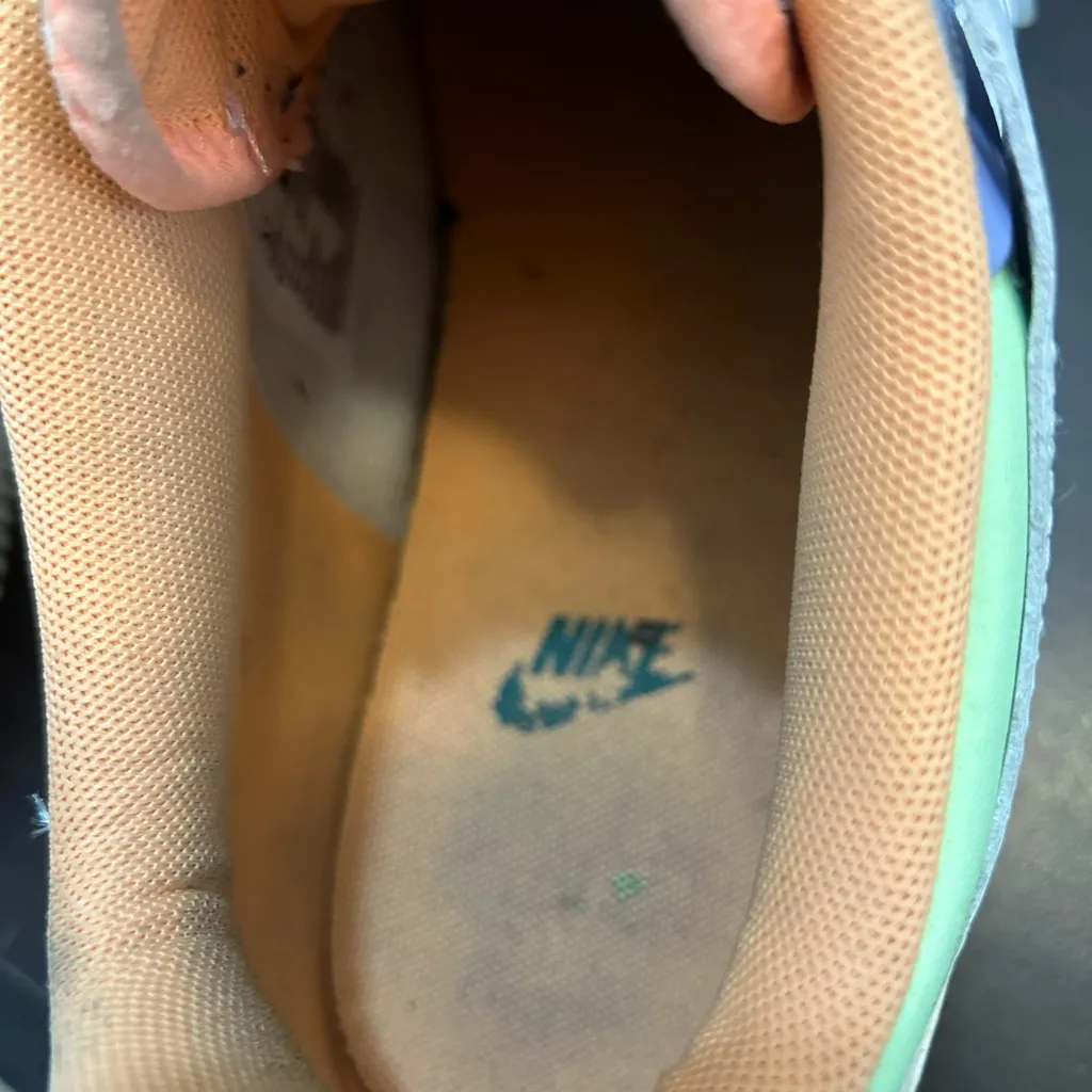 W Nike Air Force‎ 1 Shadow “White/Peach Cream” (US Women’s 10)- DX3718 100 - Image 7