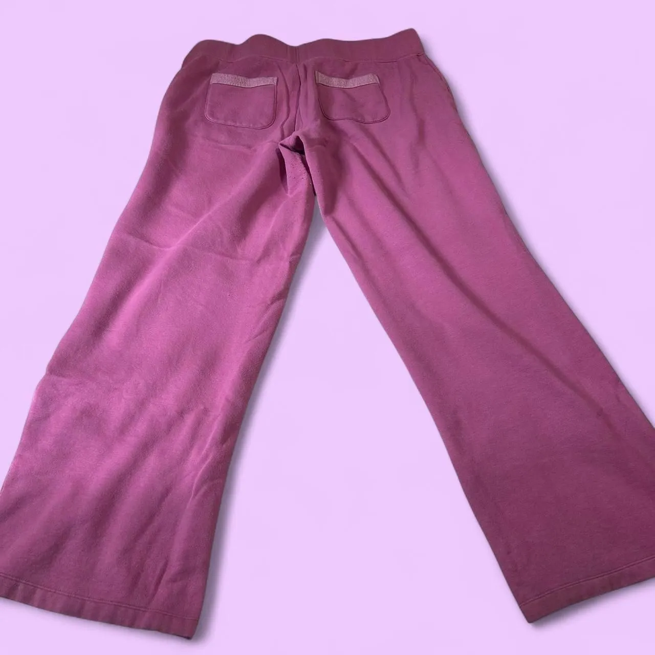 Pink Bootcut Sweatpants Size M - Image 4